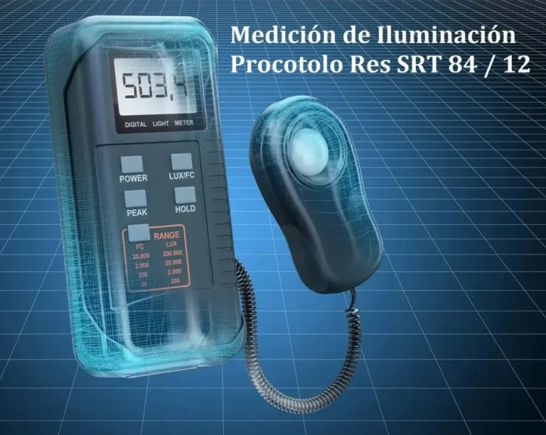 medicion de iluminacion srt