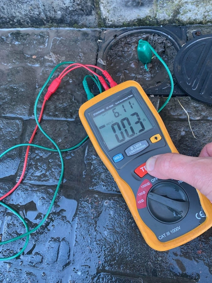 Ubicación de los Electrodos